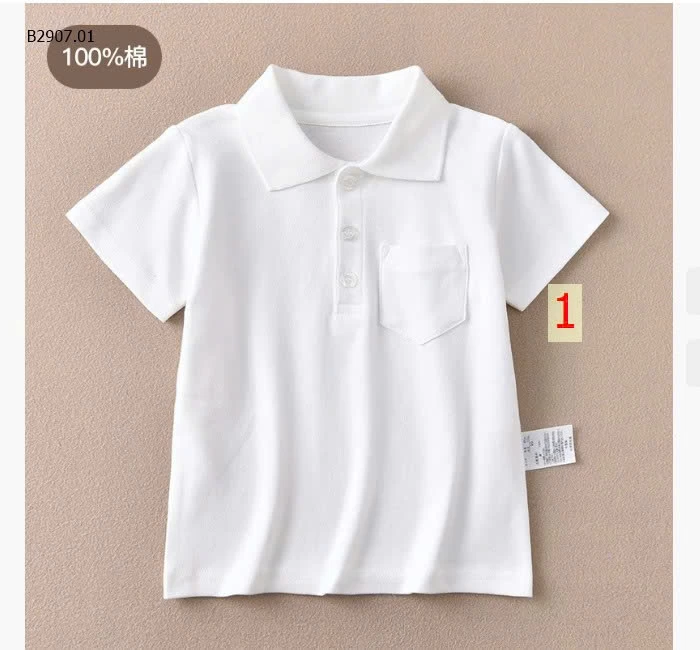 Áo phông cổ sen bé gái-Sỉ giá 135k