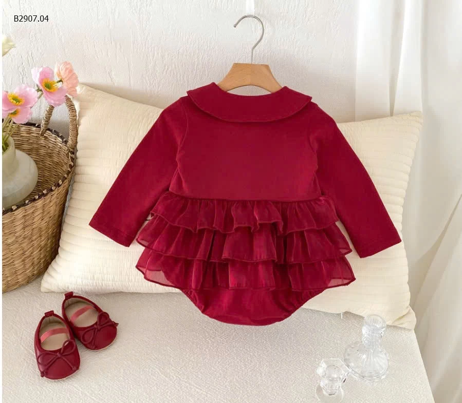 BODY ĐỎ CỔ SEN-Sỉ giá 160k