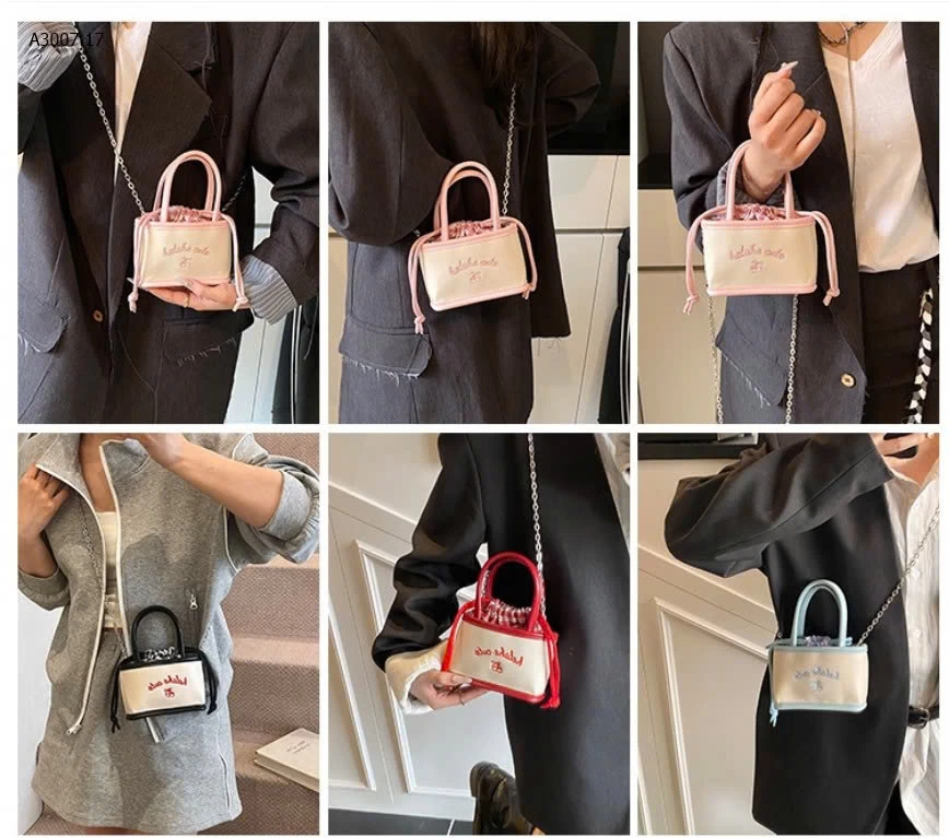 TÚI ĐEO VAI THÊU CHỮ - sỉ 129k