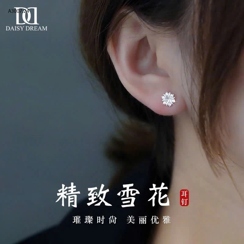 Hoa tai bông tuyết Dai.sy Dream - sỉ 105k