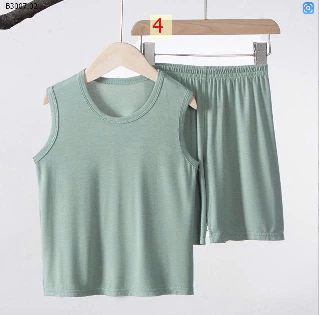 BỘ BA LỖ THUN LẠNH BÉ TRAI-Sỉ giá Size 90-150: 69k Size 160-180: 89k