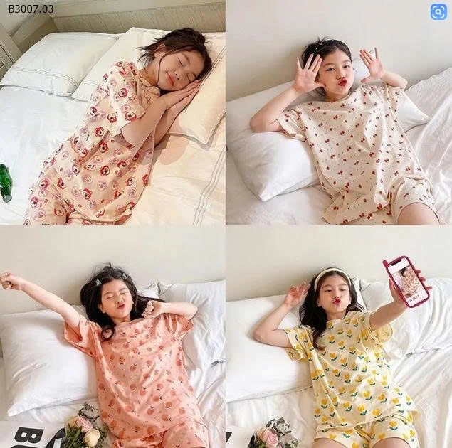 SET BỘ NGỦ CỘC TAY BG-Sỉ giá 89k