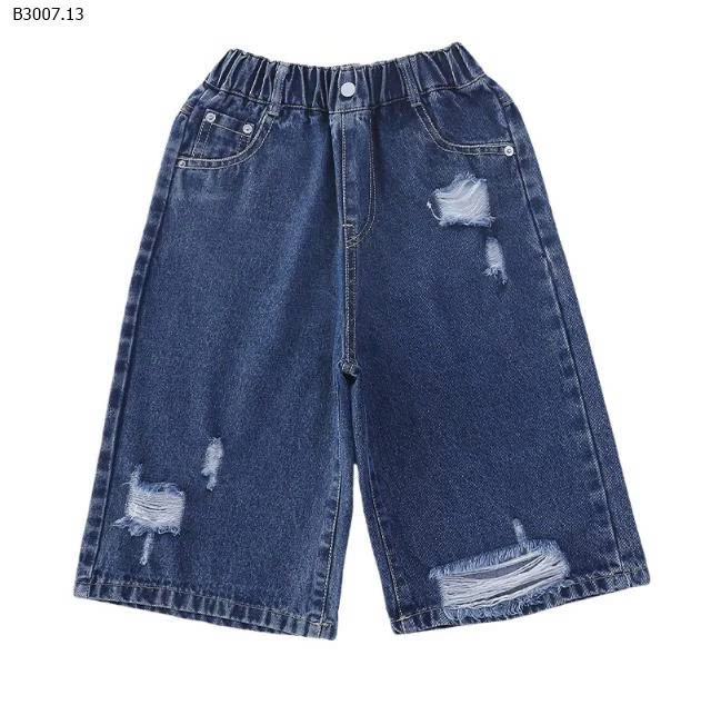 QUẦN DENIM LỬNG RÁCH CHO BÉ GÁI - sỉ 145k