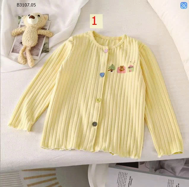 Áo cardigan tay dài siêu yêu cho bé -Sỉ 49k 