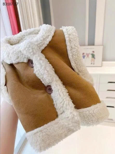    ÁO KHOÁC GILE LÓT LÔNG CHO BÉ-Sỉ giá sz 73-110: 138k  sz 120: 148k