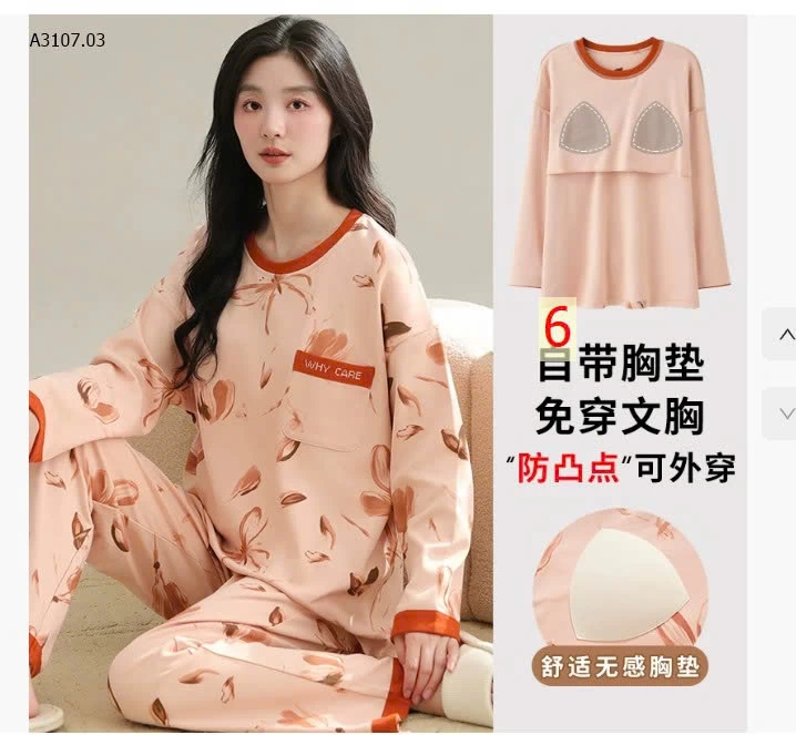 BỘ ĐỒ NGỦ KÈM BRA - sỉ 170k