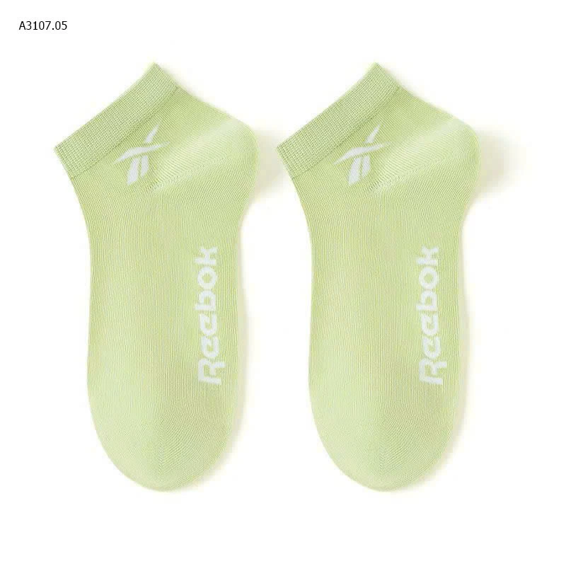 SET 10 ĐÔI TẤT NỮ REEBOK COTTON 100% - sỉ 175k/set