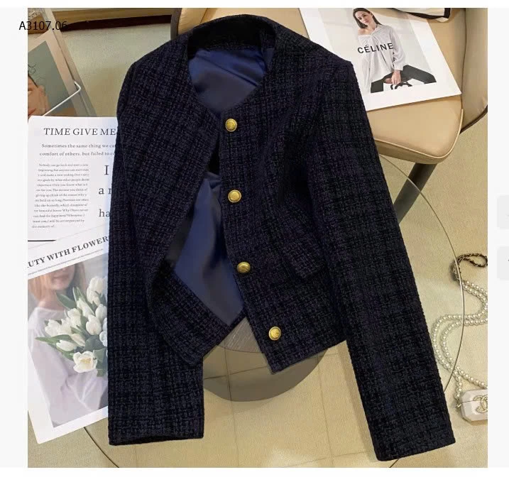 ÁO KHOÁC DẠ TWEET CHO NỮ - sỉ 210k