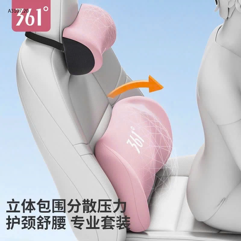 Tựa lưng+ gối đầu  - sỉ 163k/set