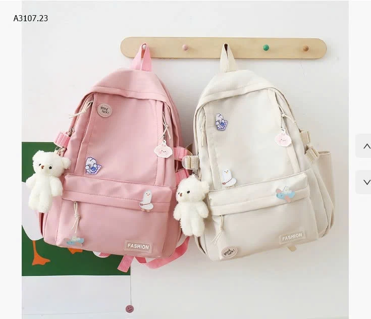 BALO KÈM MÓC GẤU VÀ HUY HIỆU - sỉ 95k