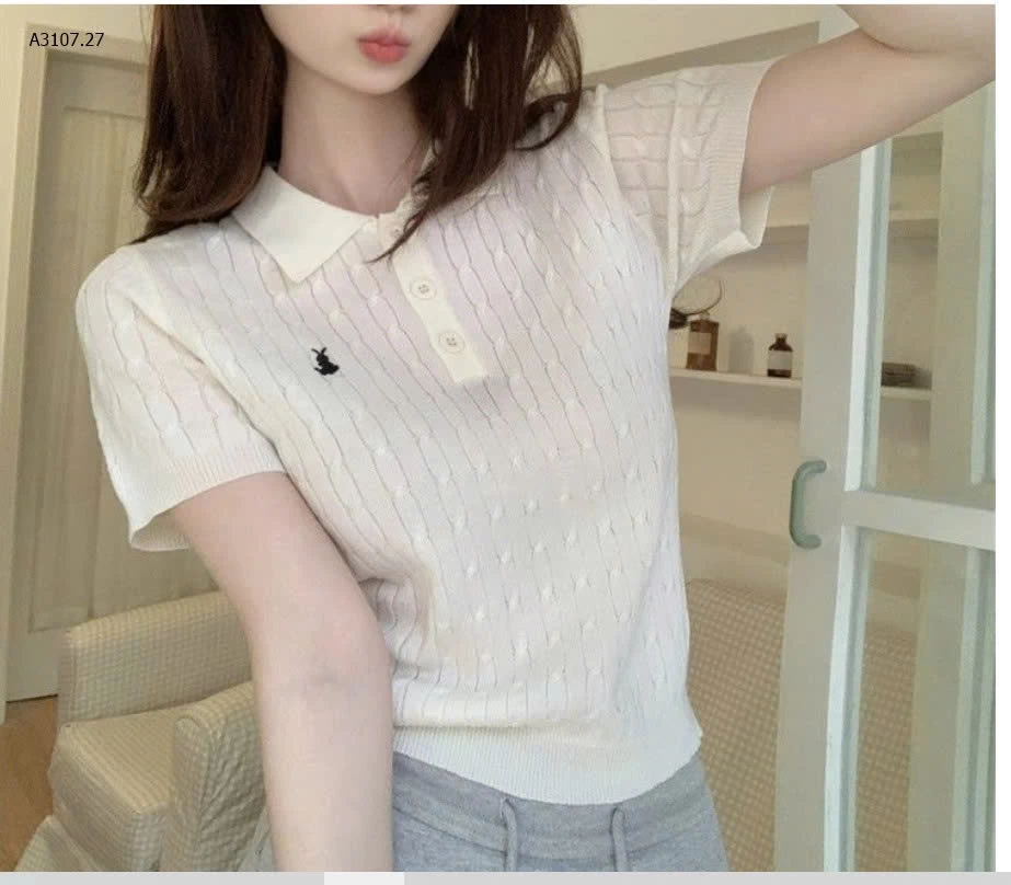 ÁO POLO THÊU NGỰA NỮ  - sỉ 105k