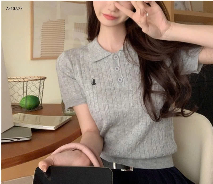ÁO POLO THÊU NGỰA NỮ  - sỉ 105k