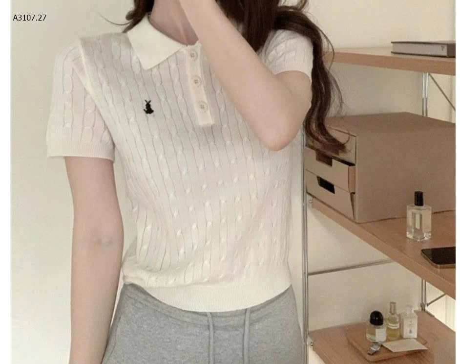 ÁO POLO THÊU NGỰA NỮ  - sỉ 105k