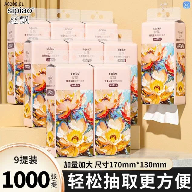 GIẤY TREO SIPIAO - sỉ 185k/thùng 12 gói