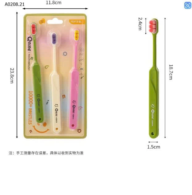 SET 6 BÀN CHẢI XỊN XÒ - Sỉ giá  75k/1 set 6 bàn chải