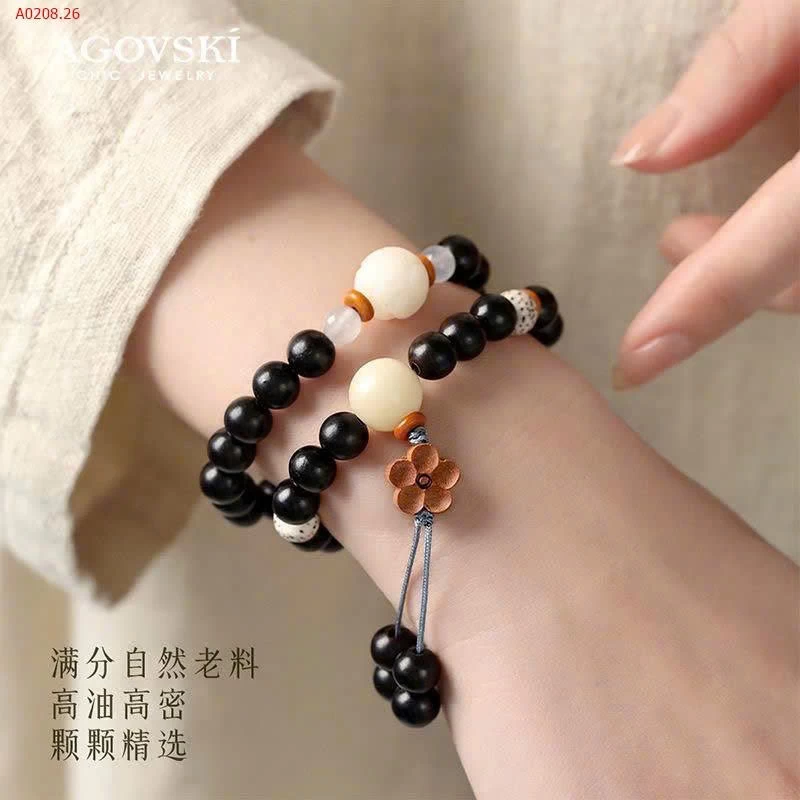 VÒNG TAY GỖ MUN #AGOVSKI- sỉ 130k