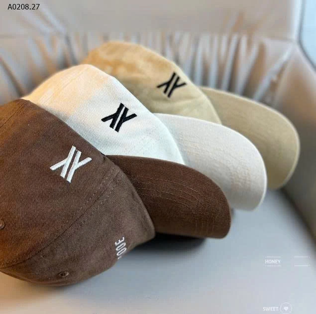 MŨ LƯỠI TRAI THÊU CHỮ NAM NỮ- sỉ 68k