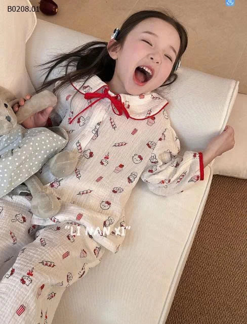 SET PIJAMA DÀI TAY HÃNG LINANXI- sỉ 200k