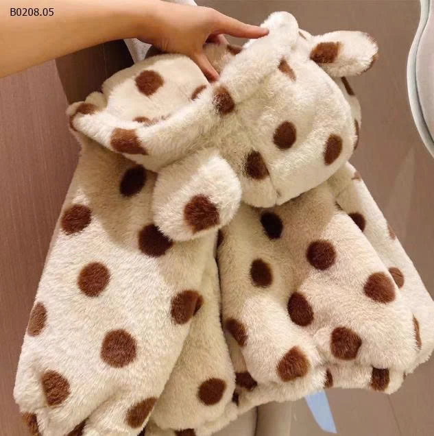 KHOÁC LÔNG CHẤM BI  - sỉ 175k