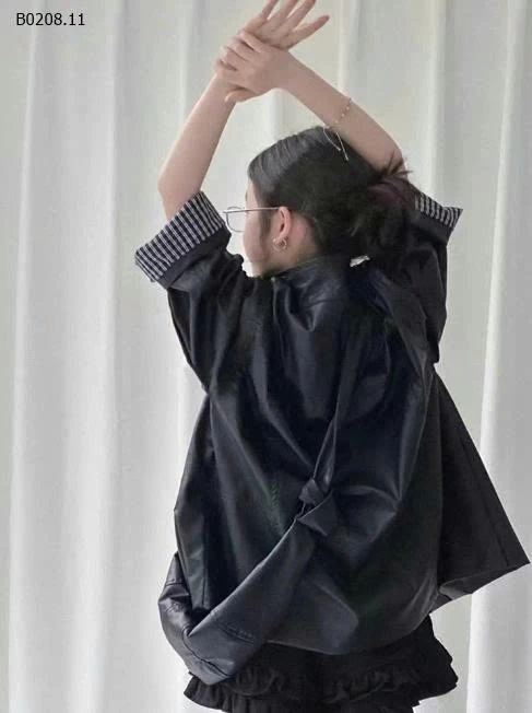 GOM SALE ÁO KHOÁC DA PU SIZE ĐẠI - sỉ 265k