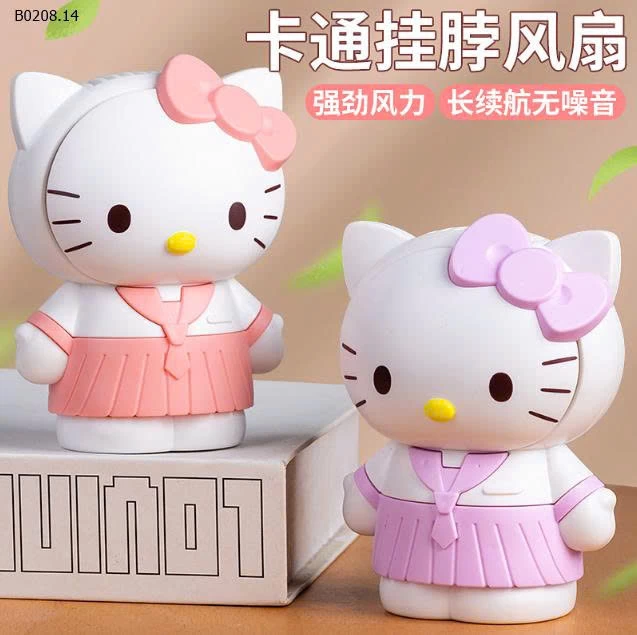 quạt nhỏ xinh hello kitty - sỉ 54k