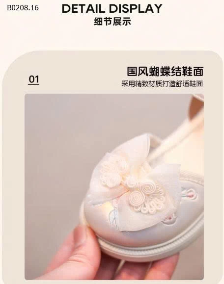 GIÀY BÚP BÊ ĐÍNH NƠ BG - sỉ 149k