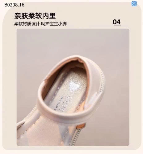 GIÀY BÚP BÊ ĐÍNH NƠ BG - sỉ 149k