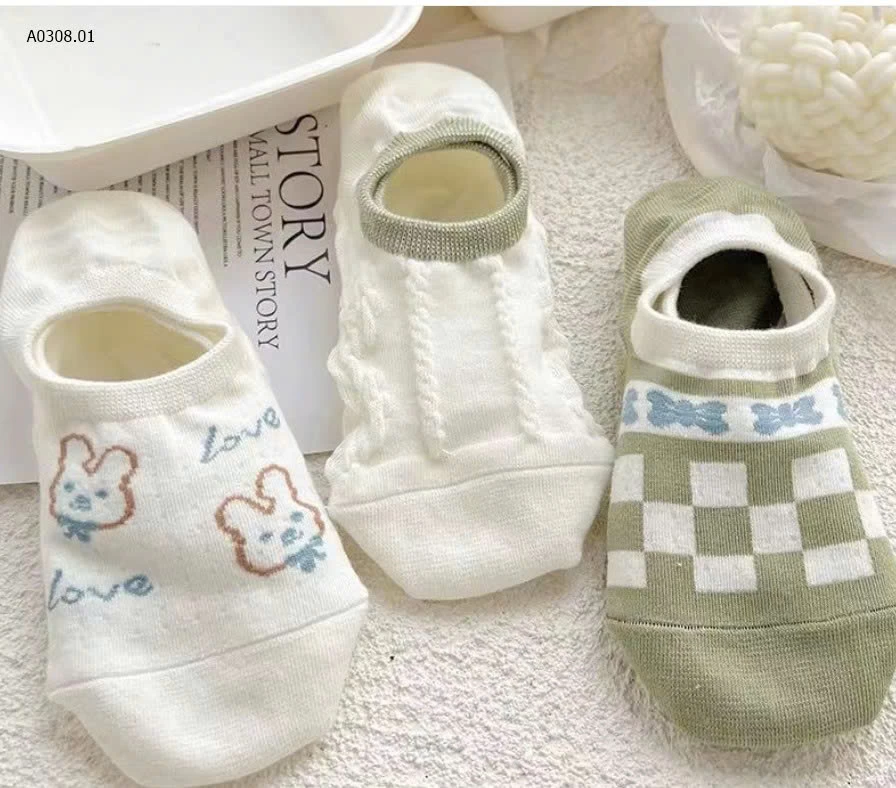 SET 10 ĐÔI TẤT CHO NỮ - sỉ 57k/sét 10 đôi