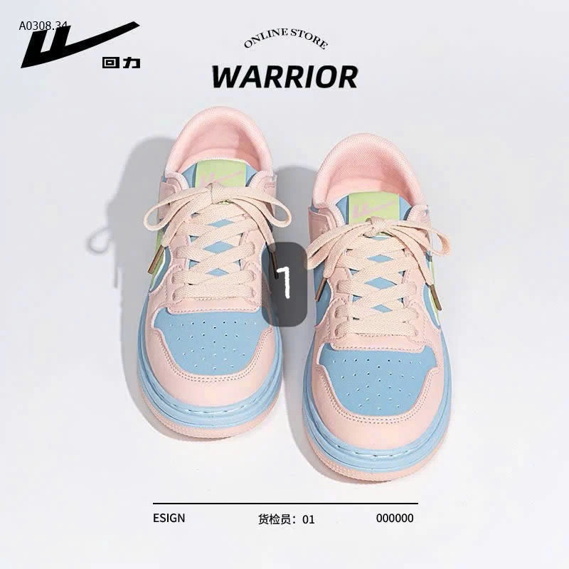 GIÀY THỂ THAO MẪU MỚI NHÀ WARRIOR - sỉ 234k