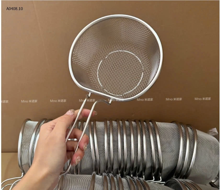   MUÔI LƯỚI LỌC THÉP KHÔNG GỈ MINO 304- sỉ 120k