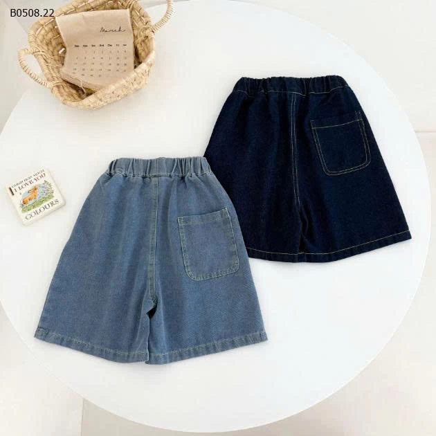 QUẦN SHORT DENIM BG  -sỉ 126k