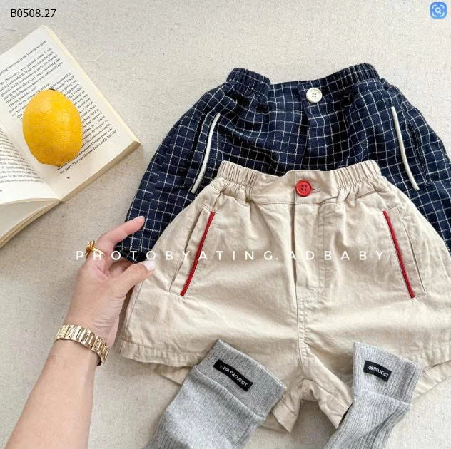 QUẦN SHORT LƯNG CHUN BÉ GÁI -sỉ 129k