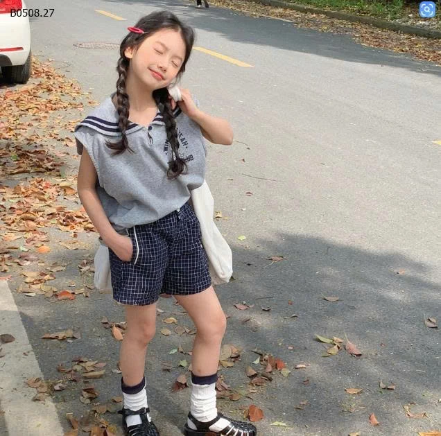 QUẦN SHORT LƯNG CHUN BÉ GÁI -sỉ 129k