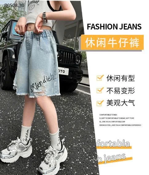 QUẦN SHORT JEAN RÁCH SZ ĐẠI BG  - sỉ 140k