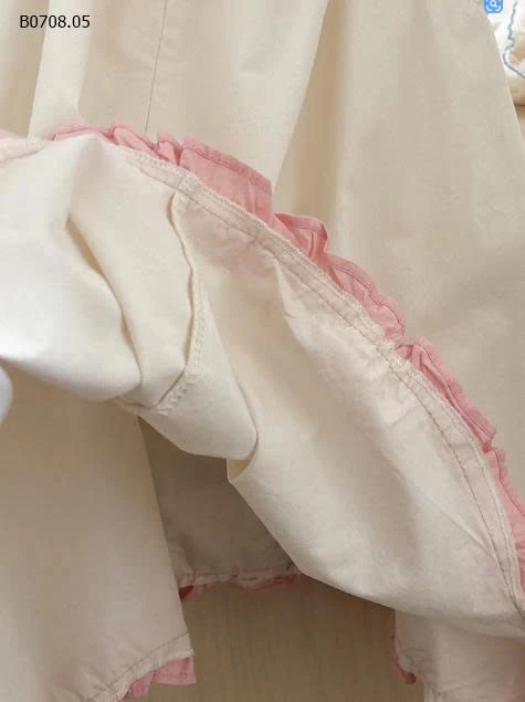 VÁY 3 BÔNG HOA CỔ SEN BG  - sỉ 184k