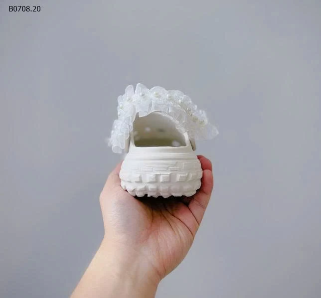 DÉP SỤC CHARM NƠ PHỐI VIỀN REN BG - sỉ sz 26-30: 187k  sz 31-37: 197k 