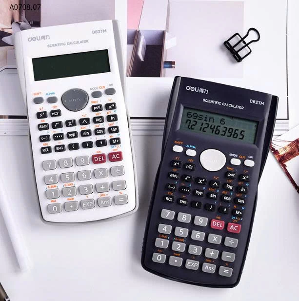 MÁY TÍNH CẦM TAY DELI D82MS - sỉ 80k