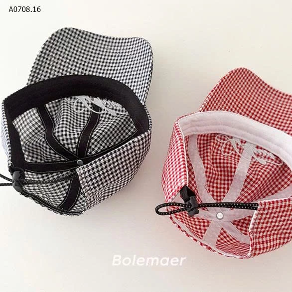 MŨ LƯỠI TRAI KẺ CARO - sỉ 94k