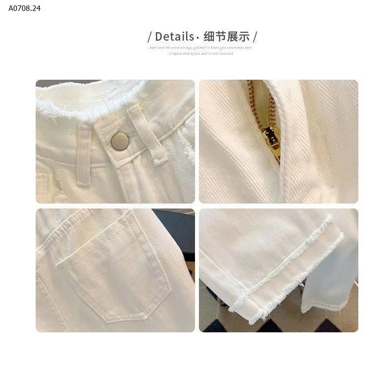 QUẦN JEAN XUÔNG TUA GẤU NỮ  - sỉ 145k