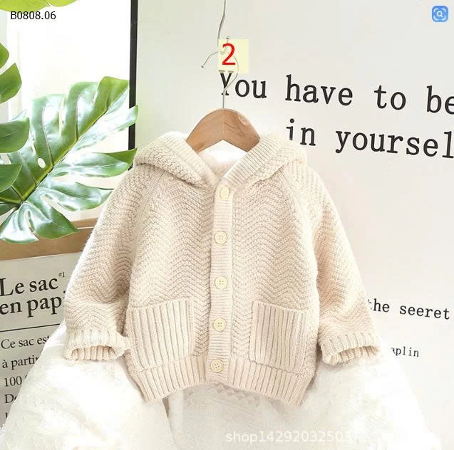 Áo len lót lông kèm mũ-Sỉ giá 209k