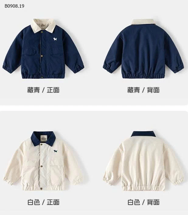 ÁO KHOÁC GIÓ  WELLKIDS-Giá sỉ 171k