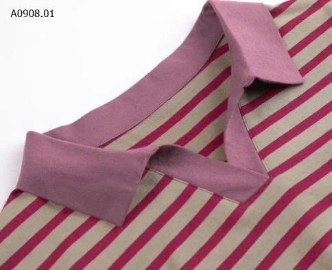 ÁO POLO KẺ CHO NỮ --Sỉ giá 130k
