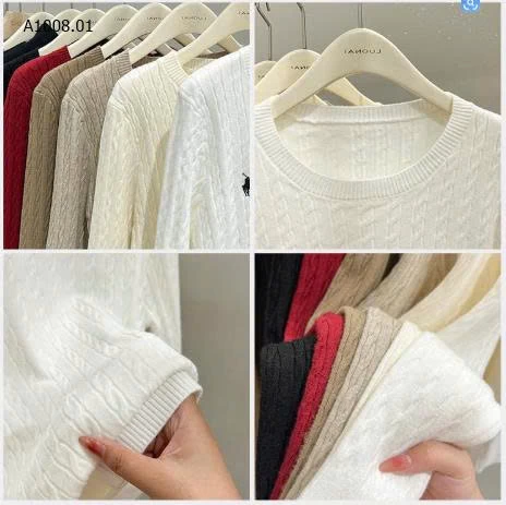 ÁO LEN THÊU NGỰA -Sỉ 94k