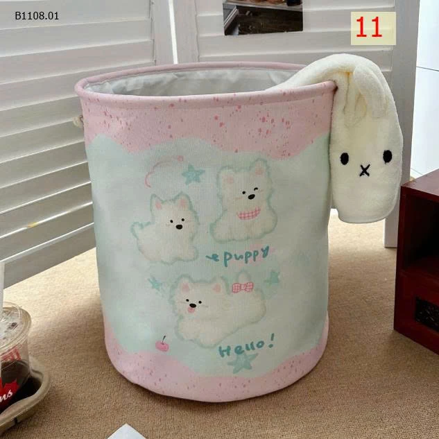 GIỎ ĐỰNG QUẦN ÁO HOẠT HÌNH CUTE-Giá sỉ 90k