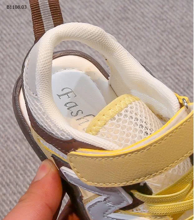 GIÀY THOÁNG KHÍ HỞ GÓT CHO BÉ-Giá sỉ sz 26-31: 174k  sz 32-37: 184k 