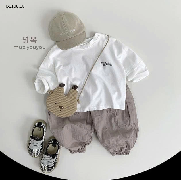 Quần yếm mỏng chống muỗi thoáng khí cho trẻ em -Giá sỉ 153k