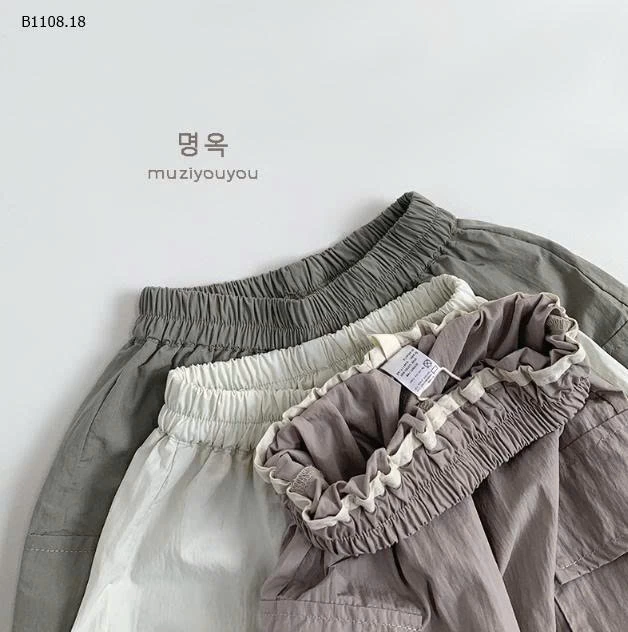 Quần yếm mỏng chống muỗi thoáng khí cho trẻ em -Giá sỉ 153k