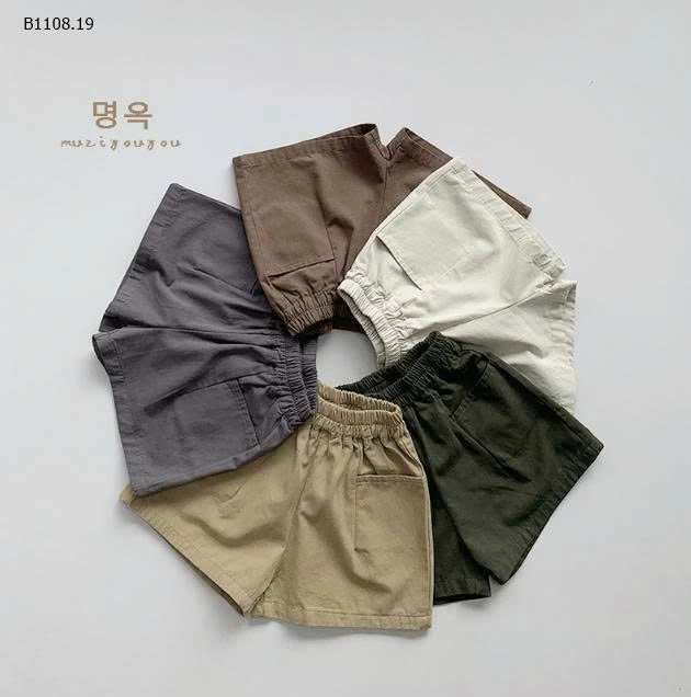 Quần short trẻ em Morandi  phong cách hàn quốc-Giá sỉ 120k