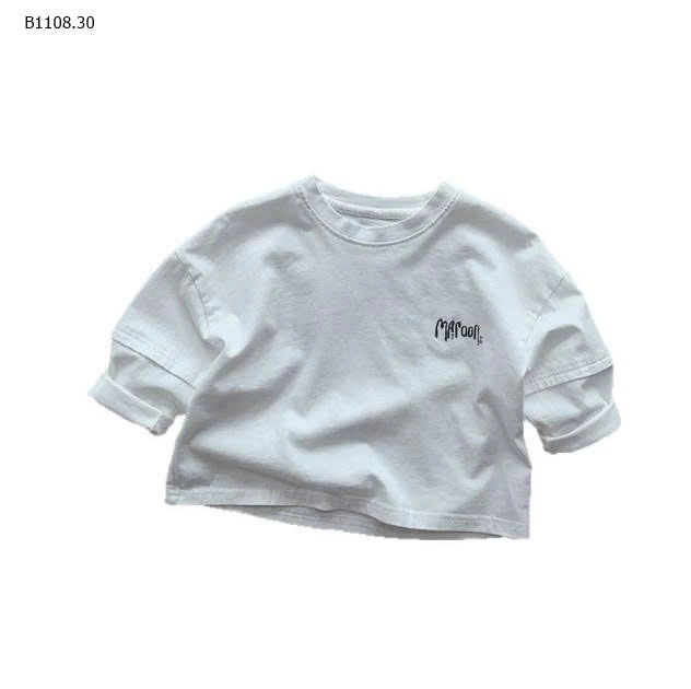 Áo thun cotton dài tay iin 2 mặt Huzhou Zhili-Giá sỉ 128k