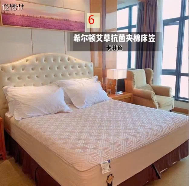 GA CHẦN BÔNG HILTON.-Sỉ giá  👉M6 *2M :179k 👉M8*2M: 195k 👉2M *2M2: 225k Vỏ gối cùng màu : 69k/1 cặp vỏ